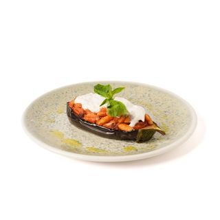 Barchetta di melanzane alla norma