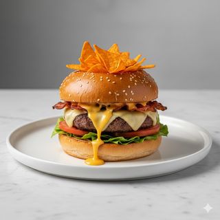 Hamburguesa Cheese Doritos