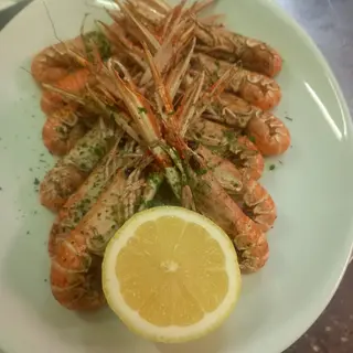 Cigalas a la plancha