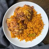 Jollof Rice with Chicken