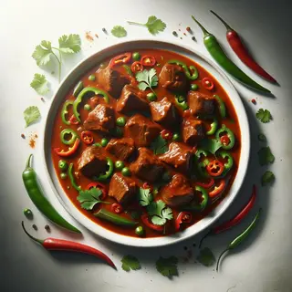 Lamb kadhai