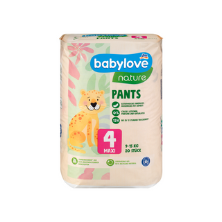 Babylove Nature Scutece Chilot Nr4 20Buc