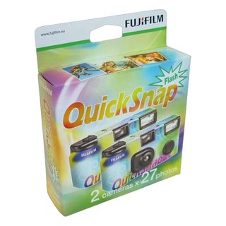 Ფირის Ერთჯერადი Აპარატი - Fujifilm Quicksnap Iso400/27 (pack Of 2)
