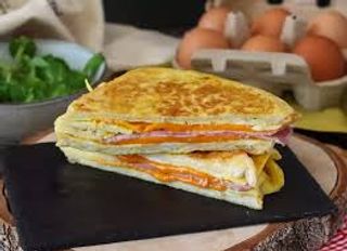 Toast Omelette Fromage