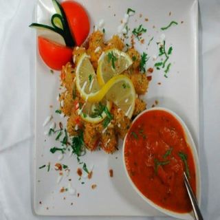 Chicken Chat Puri