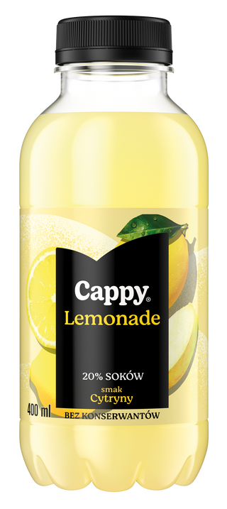 Lemoniada Cappy o smaku Cytrynowym 400ml