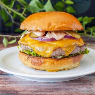 Hambúrguer Com Queijo