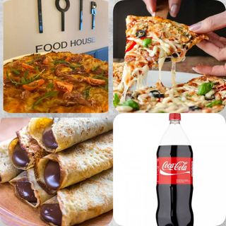 Пици меню (5 продукта) + Coca-Cola 1л