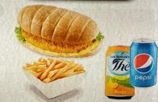 Menù panino cotoletta