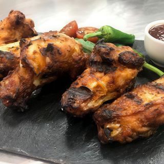 Alitas A La Brasa (6 Pzs.)