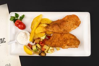 Pohovani pileći file sa susamom