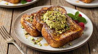 Pain Perdu pistache