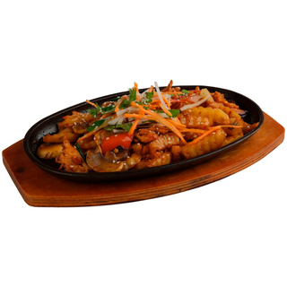 Мин Жан Джи Ру (курица с картошкой и грибами)