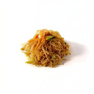 61.- Fideos De Arroz Con Gambas