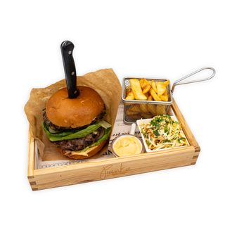 Double burger whisky