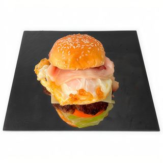 Hamburguesita Panceta Ibérica Y Queso Curado