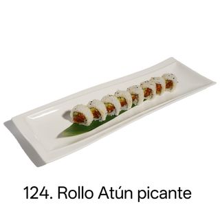 Uramaki de atún picante rollo (8 uds.)