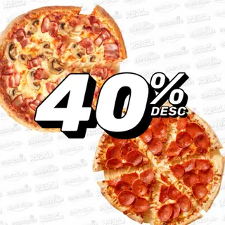 2 Pizza Médias