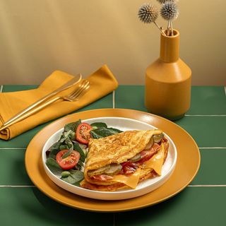 Омлет з беконом