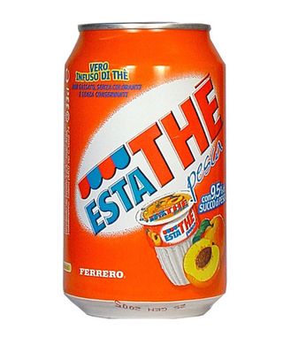 Tè pesca lattina 33 cl