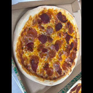 Pizza tutto porco (33 cm.)