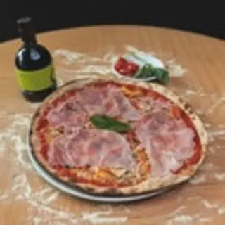 Pizza original prosciutto e funghi