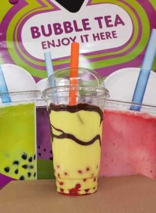 Bubble tea с банан