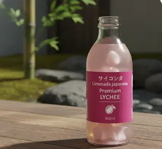 Limonada Japonesa Premium Lychee (250 Ml.)