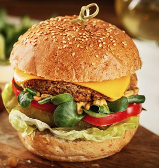 Happy Cow Burger with Cheese