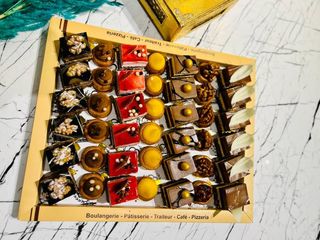 Plateau gâteaux soirée maxi 42 pièces