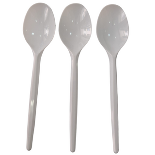 Three-Piece Plastic Spoon 