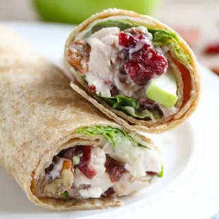 Chicken apple wrap