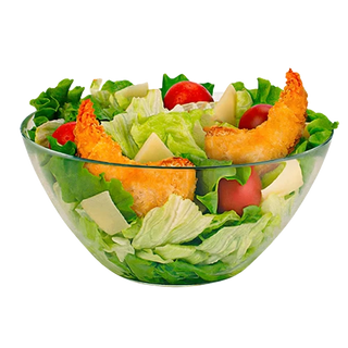 Салат Цезарь С Креветками