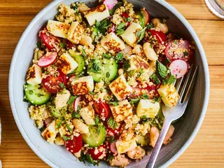 Salade Halloum