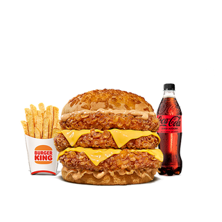 Menú Stacker Original Triple Pollo