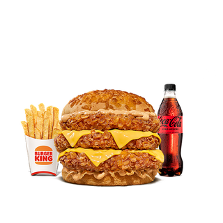 Menú Stacker Original Triple Pollo