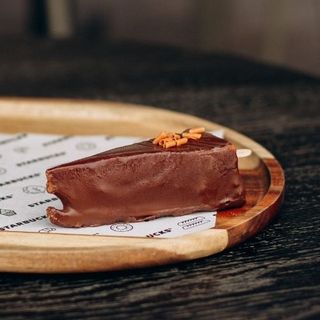 Mini sernik o smaku banana-karmel