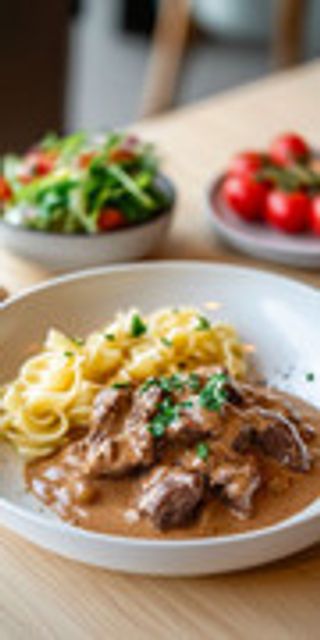 Bœuf Stroganoff