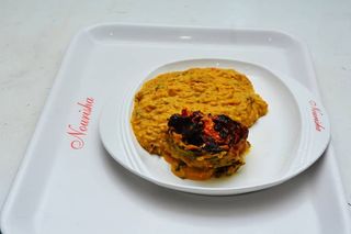 Ukwa And Dry Fish (Bread Fruit)