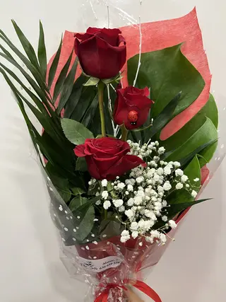 3 Rosas Rojas