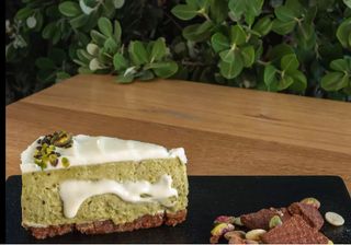 Cheesecake Pistacchio e Cioccolato bianco