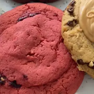 COOKIE  DE FRUTOS ROJOS ;