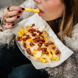 Patatas carbonara