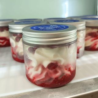 Barattolino Cheesecake Lampone