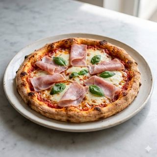 Pizza De Jamón York (33 Cm.)