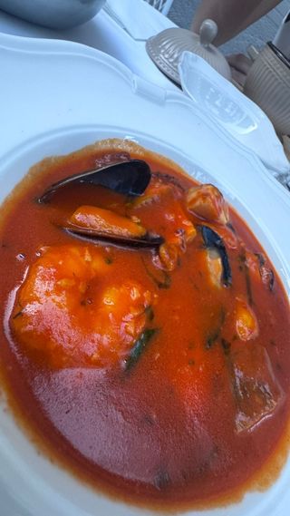 Supă de fructe de mare