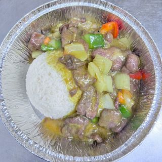 124 Combo De Ternera Con Curry