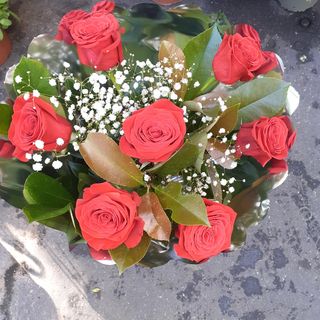 Bouquet rose rosso