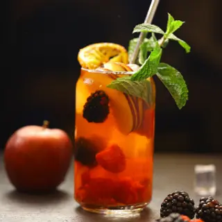 Ice tea fruits rouges 