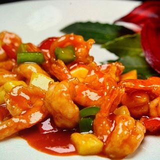 Gamberi in agrodolce